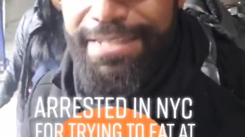 NYC - Michael Anthony speaks about how he was arrested at Burger King for ordering a Burger