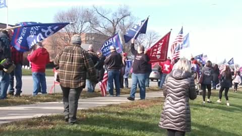 Wheaton #stopthesteal Rally