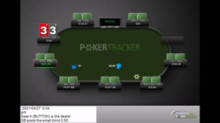 Check Raise double barrel bluff (holdem poker)