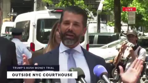 Donald Trump Jr.: "This sham prosecution, this insanity, this abomination has to stop now."