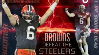 BAKER MAYFIELD AND CLEVELAND DEFEAT THE STEELERS