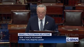 Chuck Schumer Calls for New Israel Elections - Netanyahu Lost his Way