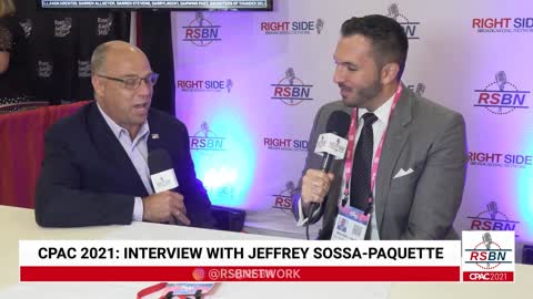 Interview with Jeffrey Sossa-Paquette at CPAC 2021 in Dallas 7/11/21