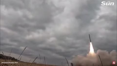 Russia firing missile at Ukrainian target