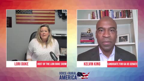 (R) Kelvin King - Candidate for Ga. US Senate joins The Lori Duke Show!