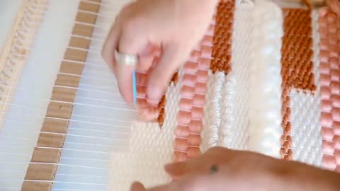 DIY Pinterest Inspired Tapestry Room Decor DIY Weaving Loom __ Lone Fox