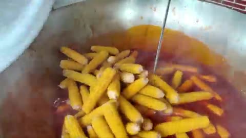 MASALA BHUTTA (CHALLI) | Sweet And Tangy Corn Making | Indian Street Food