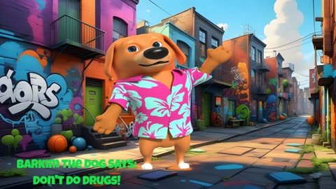 Don't Do Drugs - Barkim the Dog 's Public Service Announcement!