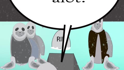 Reaper visits a seal funeral