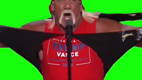 Trumpamania – Hulk Hogan at the RNC | Green Screen