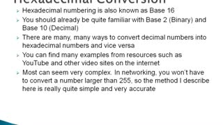 Hexadecimal to Decimal Conversion