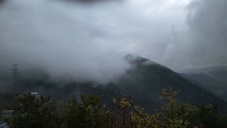 Hills between the clouds - Chandragiri, Nepal !