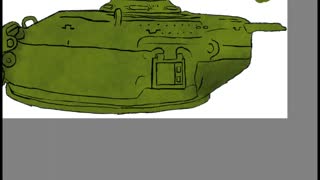 Painting a Digital representation of a Sherman Tank Turret with Some Sci-fi