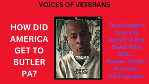 Voices of Veterans: David Goggins