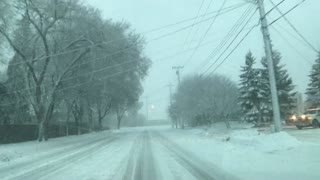 Driving in the snow