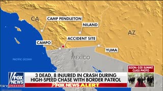 3 killed in crash during high-speed chase with Border Patrol