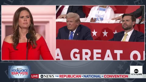 Gov. Sarah Huckabee Sanders: 'God Almighty' saved Trump