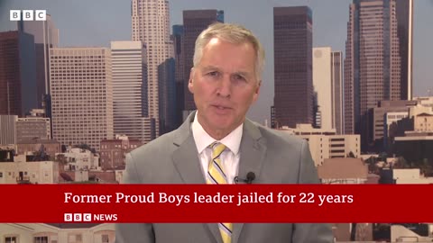 Ex_proud boys leader Enrique Tarrio jailed for 22 years for capitol riot