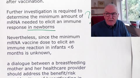 vacine mRNA in breast milk
