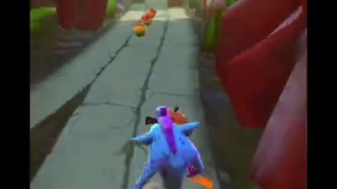 Frosty Chicken Crash Bandicoot Gameplay - Crash Bandicoot: On The Run!
