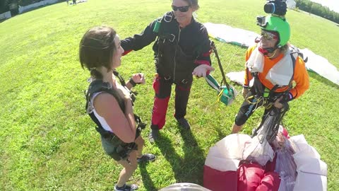 Krysty's 1st Skydive