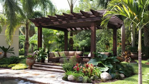 Unveiling the Secrets of Traditional Tropical Pergolas: Your Ticket to Outdoor Bliss