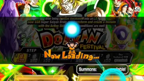 9th Aniversary Summon Dragon Ball Z Dokkan Battle