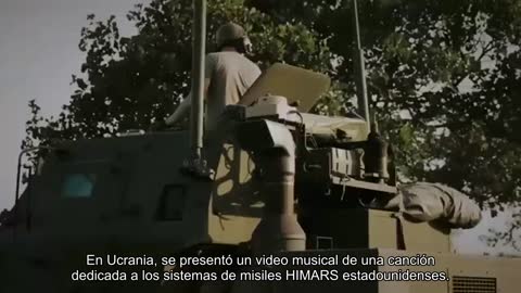En Ucrania, se presentó un video musical de una canción dedicada a los sistemas de misiles HIMARS e