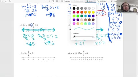 Compound Inequalities- Algebra 1 Kuta Worksheet Series
