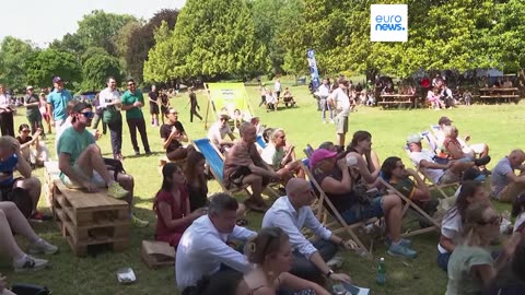 Paris Olympics crowds feel the heat as temperatures rise following rain at start of Games