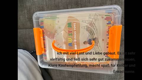 EFO SHM Konstruktionsspielzeug Bausteine Kreatives Kinder Spielzeug Jungen Mädchen Lernspielzeug