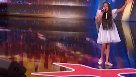 A little girl with the biggest voice!