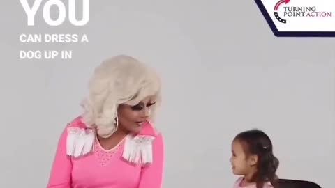 Drag Queen tells little kids everyone should try drag at least once