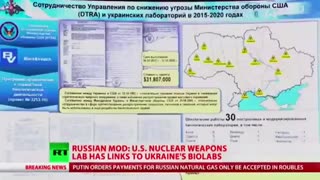 30 BIO LABS IN UKRAINE PLUS THE DEEP STATE NAMED ON RT NEWS