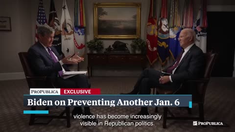 ProPublica Interviews President Biden