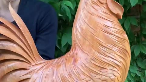 A Wooden Cock | Next Level Carpentery #woodworking #wood #craft