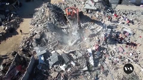 Drone Shows Destruction in Refugee Camp | VOA News