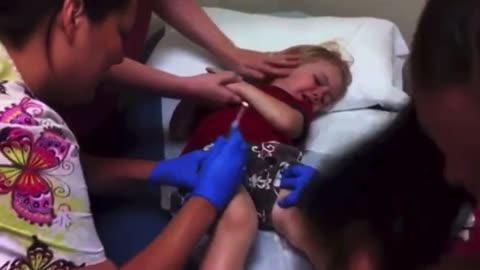 The Frenzied, Barbaric Satanic Ritual of Childhood Vaccination…