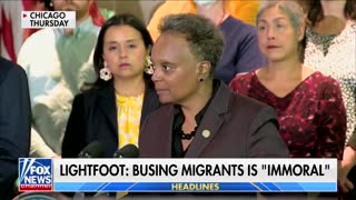 Lori Lightfoot cant’ handle one bus of illegals coming to Chicago