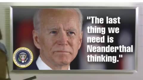 Joe Biden lost the Neanderthal vote