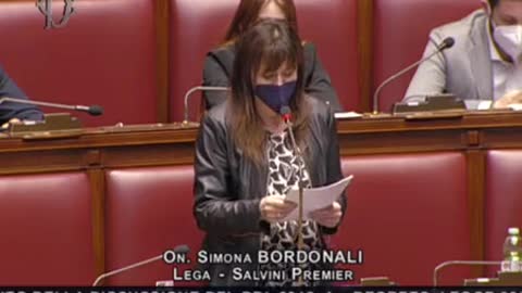 Simona Bordonali (Lega), Camera, 8/4/21