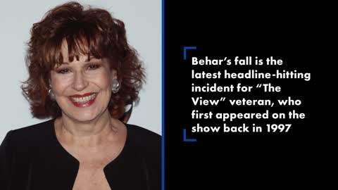 Joy Behar FACE PLANTS Live in Front of Audience