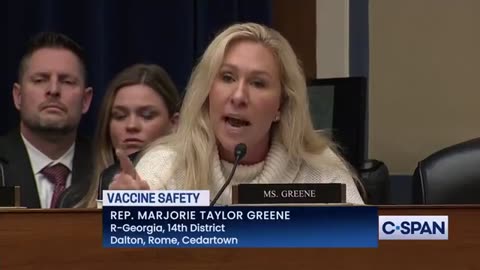 Rep. Marjorie Taylor Greene EXPLODES 🔥🔥at COVID-19 vaccine hearing,...