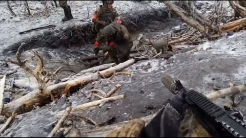 Short film about the work of Russian military personnel in the Northern Military District zone