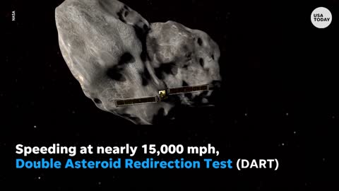 NASA crashes DART spacecraft into asteroid | USA TODAY