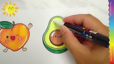 Colorin Fruit - Color Pages For Childrens. Enjoy!