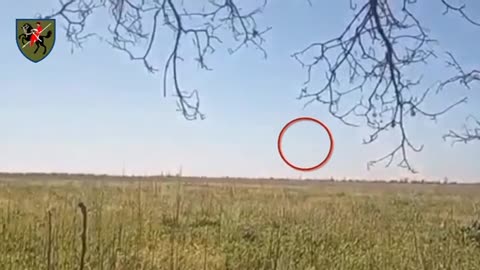 A video of the downing of the Russian Su-25 by fighters of the 110 OMBR, which