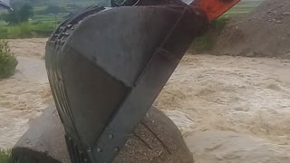 Flooded River Crossing