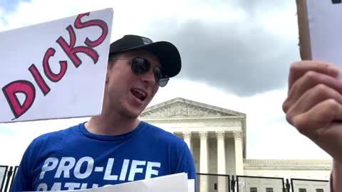 Pro-life man Stands Up for What is Right