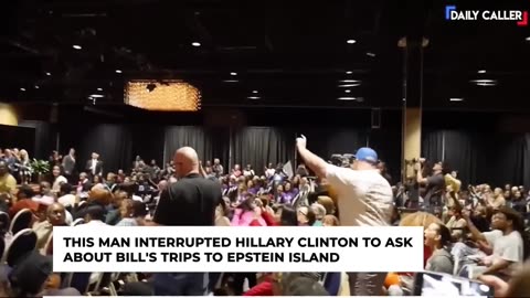 Hillary Heckled about Epstein Island #clinton #epsteinisland #freedom #usa